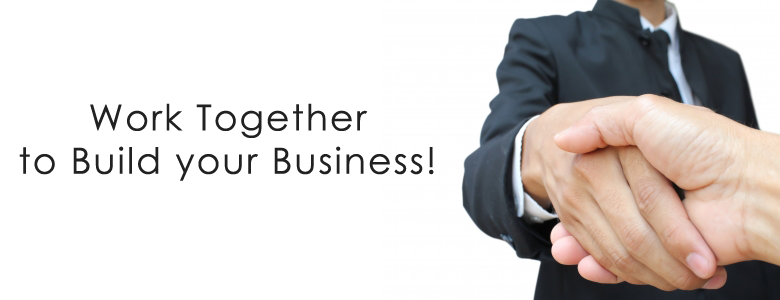 Work together to build your business. Work together to build your business.